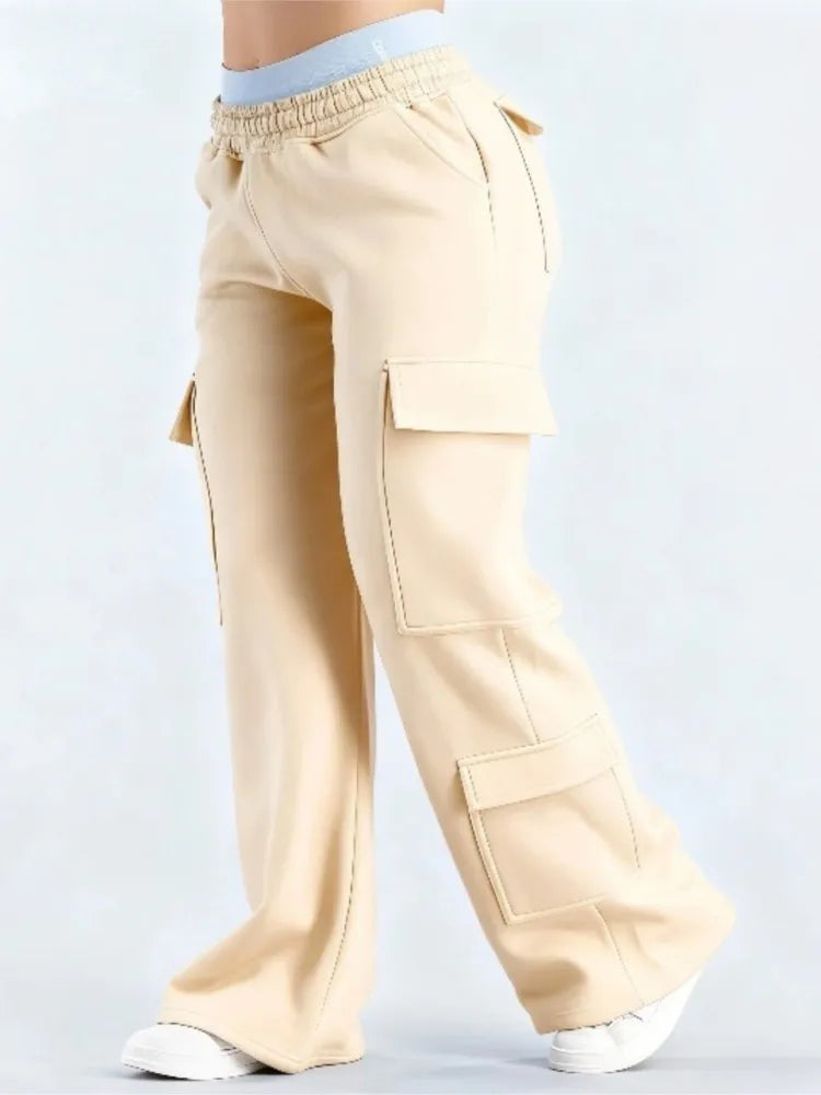 AURALUX UrbanFlow Wide Leg Pants