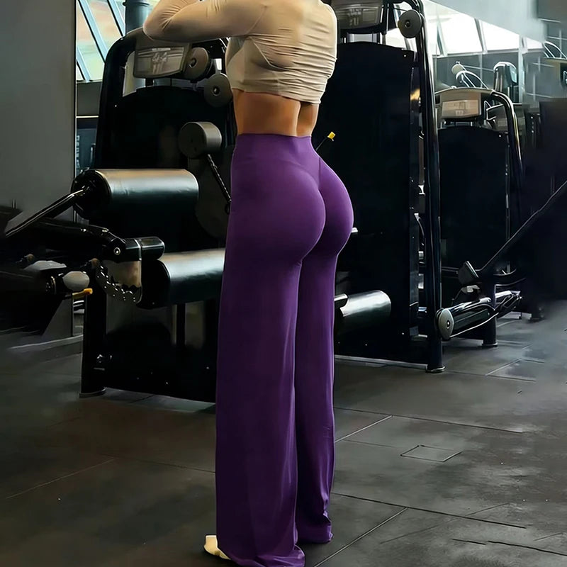 AURALUX Sculpfit” Pantalón Deportivo de Cintura alta para Mujer