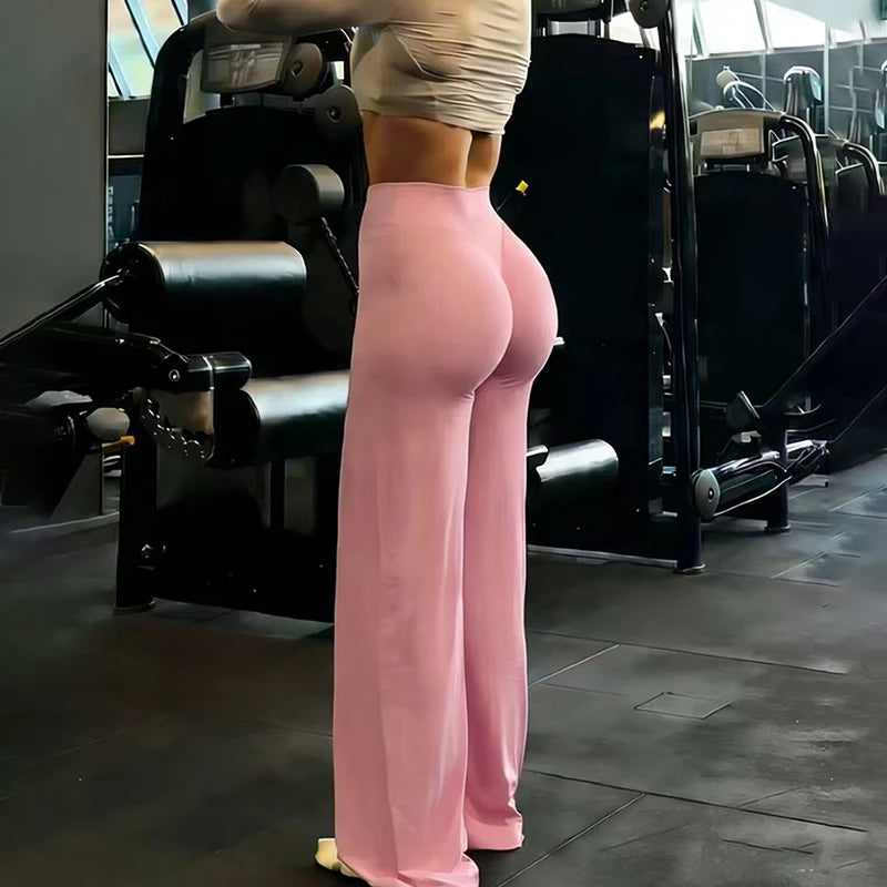 AURALUX Sculpfit” Pantalón Deportivo de Cintura alta para Mujer