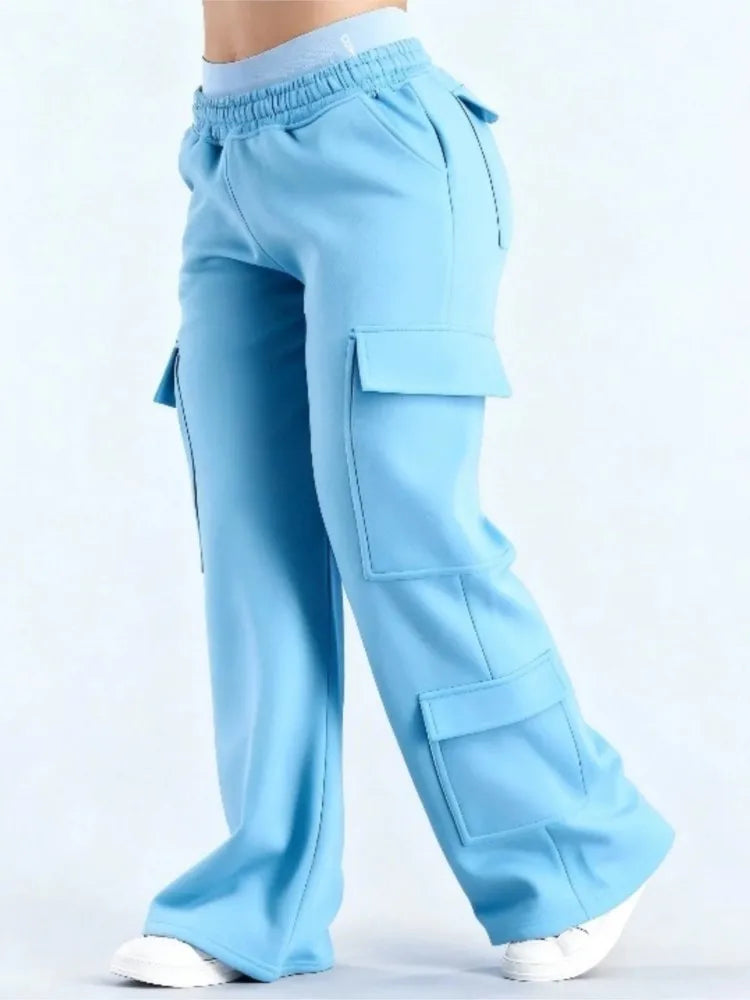 AURALUX UrbanFlow Wide Leg Pants