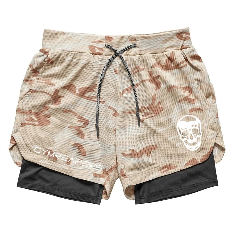 AURALUX Velocity 2-in-1 Performance Shorts