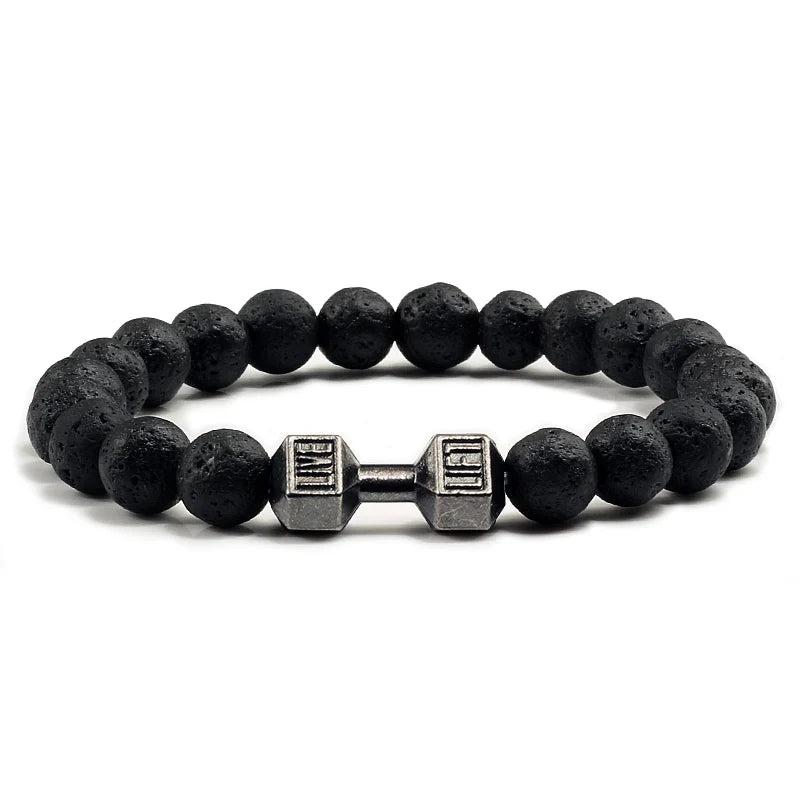 AURALUX” Natural Volcanic Stone Bracelet