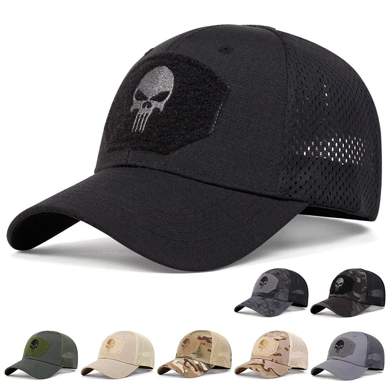 AURALUX Phantom Skull Tactical Cap