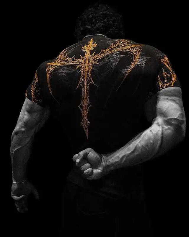 AURALUX Shadowfit”Gym shirt