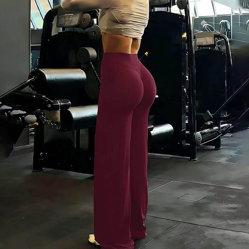 AURALUX Sculpfit” Pantalón Deportivo de Cintura alta para Mujer