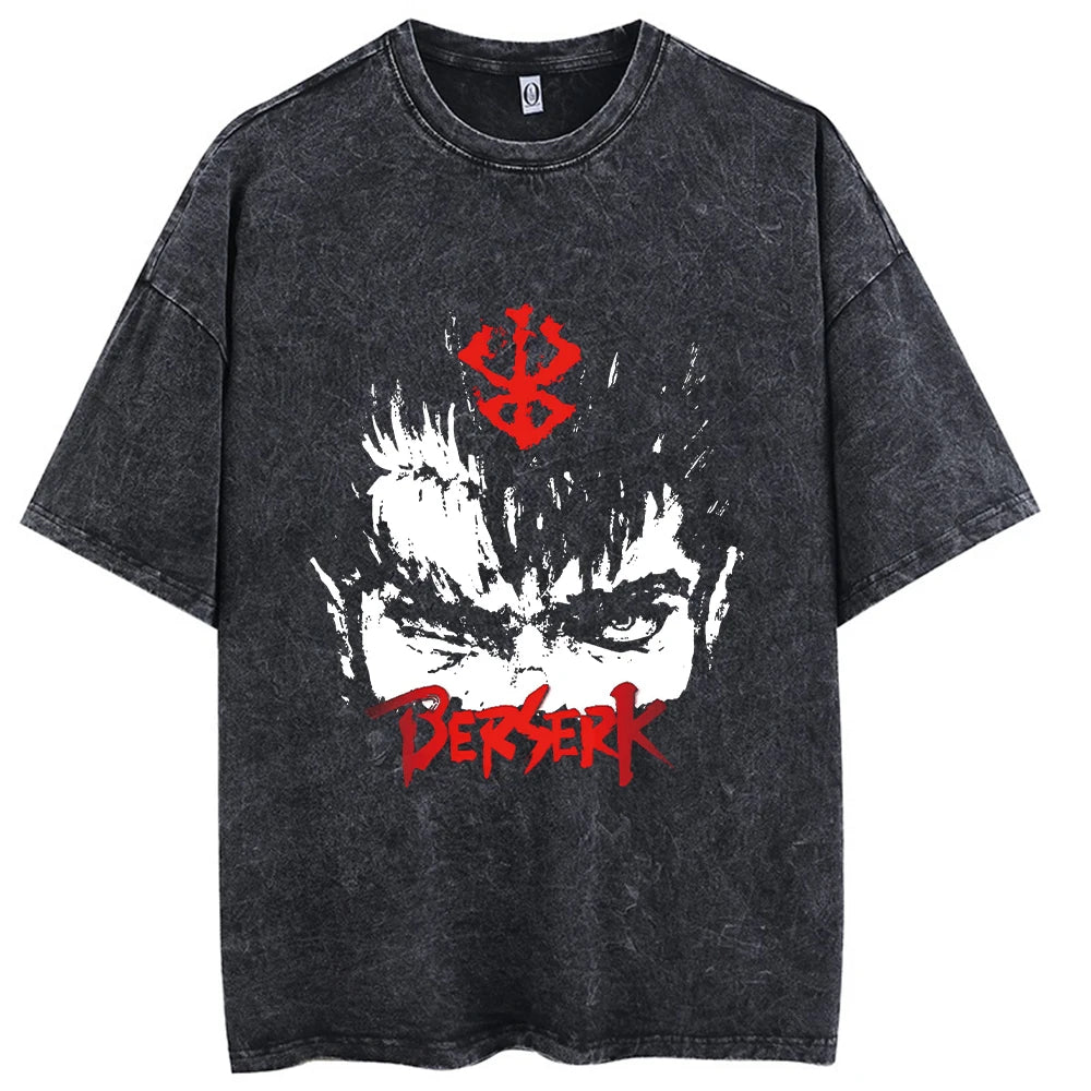 AURALUX” Camiseta Oversize Anime Shadow