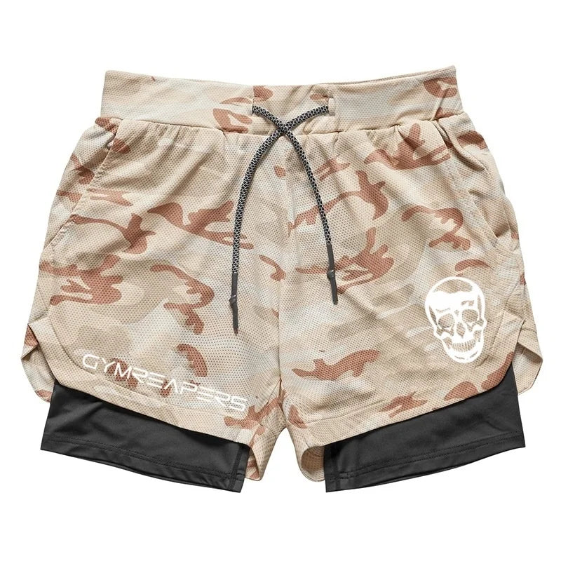 AURALUX Velocity 2-in-1 Performance Shorts