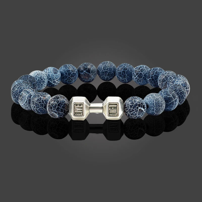 AURALUX” Natural Volcanic Stone Bracelet