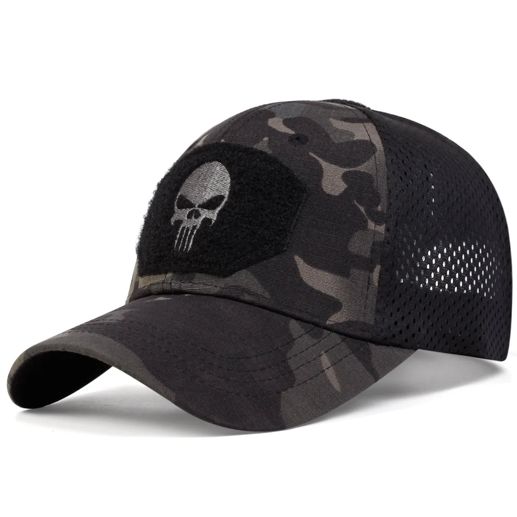 AURALUX Phantom Skull Tactical Cap