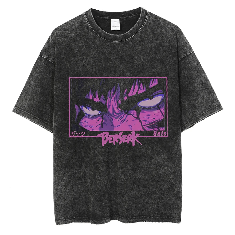 AURALUX” Camiseta Oversize Anime Shadow