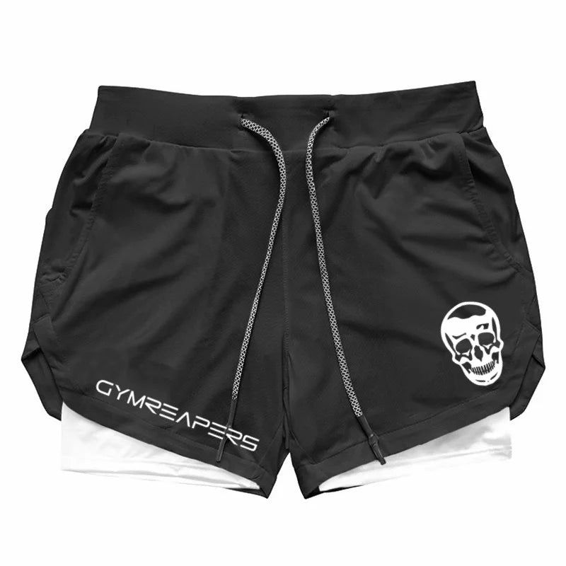 AURALUX Velocity 2-in-1 Performance Shorts