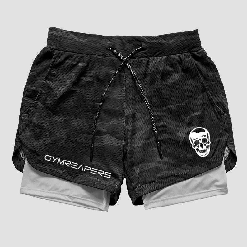 AURALUX Velocity 2-in-1 Performance Shorts